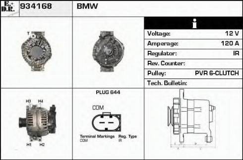 EDR 934168 - Alternateur cwaw.fr