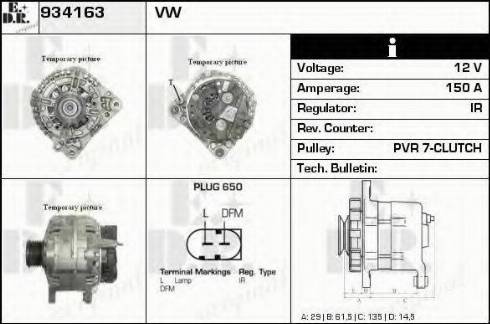 EDR 934163 - Alternateur cwaw.fr