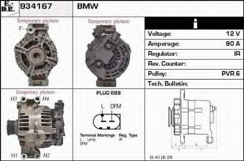 EDR 934167 - Alternateur cwaw.fr