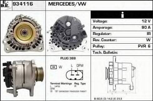 EDR 934116 - Alternateur cwaw.fr