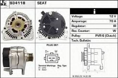 EDR 934118 - Alternateur cwaw.fr