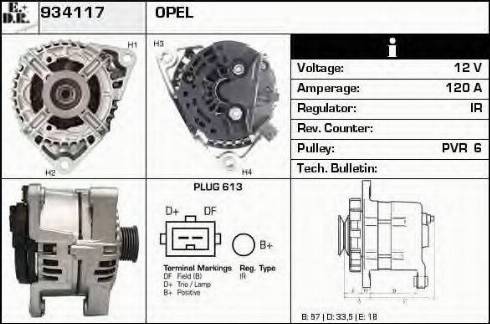 EDR 934117 - Alternateur cwaw.fr