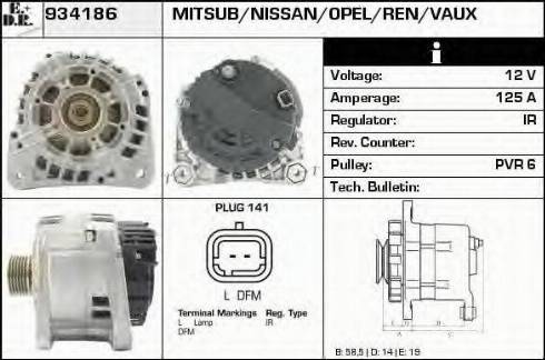 EDR 934186 - Alternateur cwaw.fr