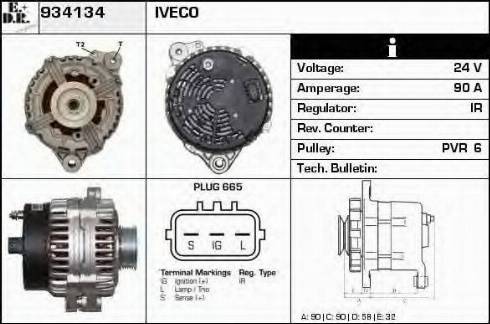 EDR 934134 - Alternateur cwaw.fr