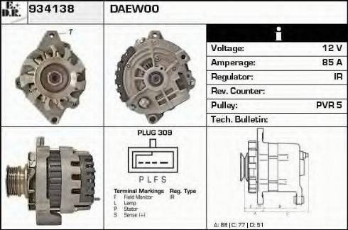 EDR 934138 - Alternateur cwaw.fr