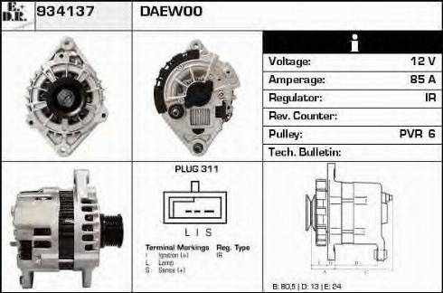 EDR 934137 - Alternateur cwaw.fr