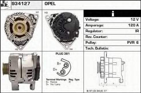 EDR 934127 - Alternateur cwaw.fr