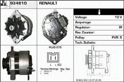 EDR 934810 - Alternateur cwaw.fr