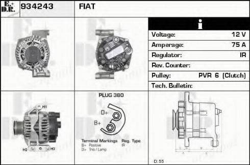 EDR 934243 - Alternateur cwaw.fr