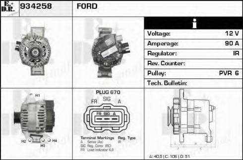 EDR 934258 - Alternateur cwaw.fr