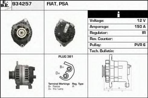 EDR 934257 - Alternateur cwaw.fr