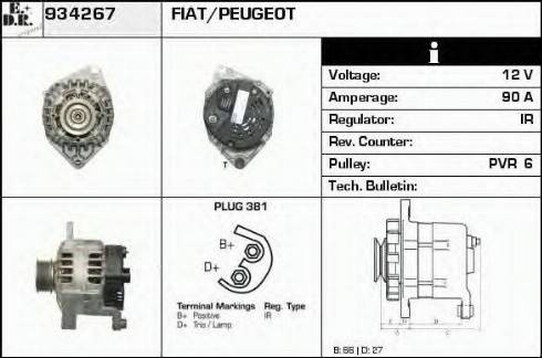 EDR 934267 - Alternateur cwaw.fr