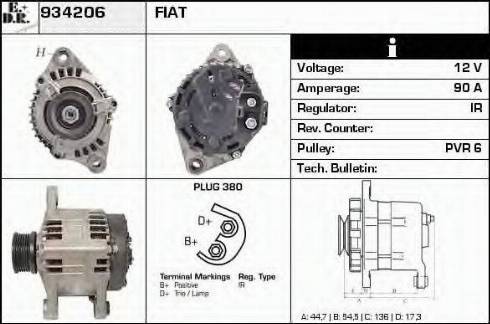 EDR 934206 - Alternateur cwaw.fr