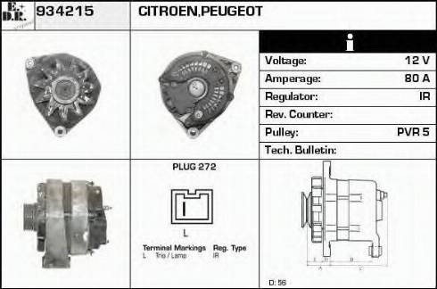 EDR 934215 - Alternateur cwaw.fr