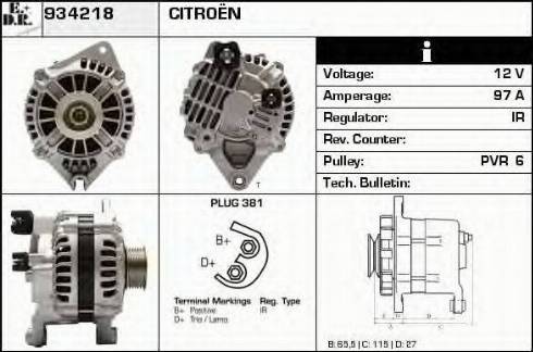 EDR 934218 - Alternateur cwaw.fr