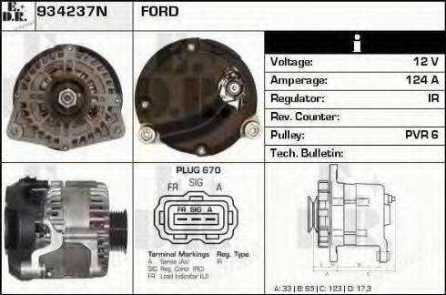 EDR 934237N - Alternateur cwaw.fr