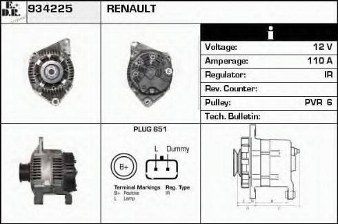 EDR 934225 - Alternateur cwaw.fr