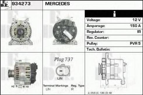 EDR 934273 - Alternateur cwaw.fr