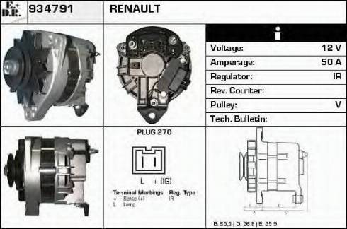 EDR 934791 - Alternateur cwaw.fr