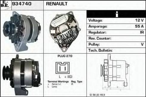 EDR 934740 - Alternateur cwaw.fr