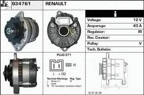 EDR 934761 - Alternateur cwaw.fr