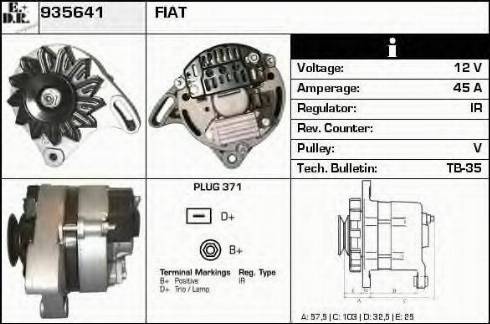 EDR 935641 - Alternateur cwaw.fr