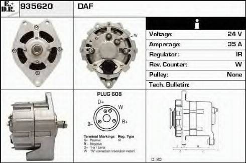 EDR 935620 - Alternateur cwaw.fr