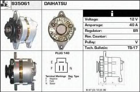 EDR 935061 - Alternateur cwaw.fr