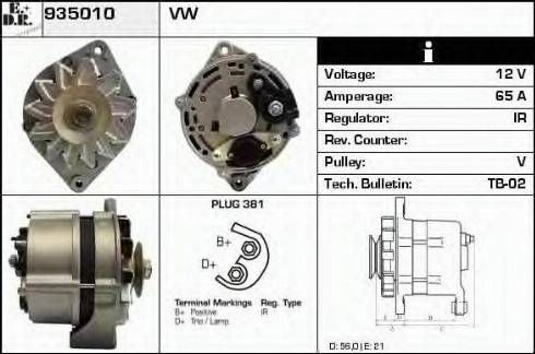 EDR 935010 - Alternateur cwaw.fr