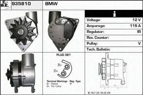 EDR 935810 - Alternateur cwaw.fr