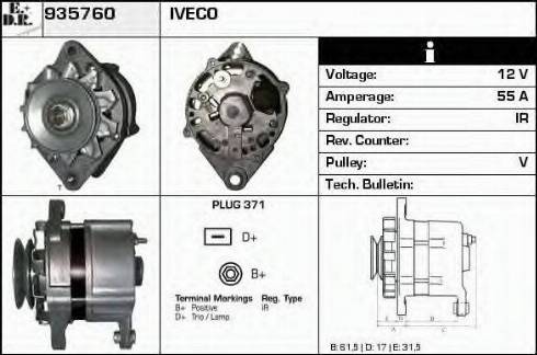 EDR 935760 - Alternateur cwaw.fr