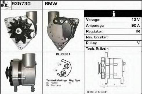 EDR 935730 - Alternateur cwaw.fr