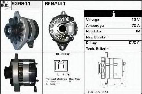 EDR 936941 - Alternateur cwaw.fr