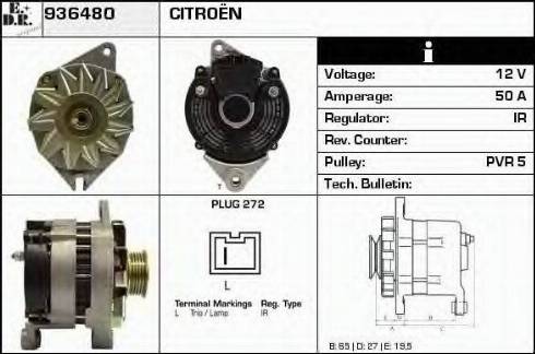 EDR 936480 - Alternateur cwaw.fr