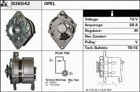 EDR 936542 - Alternateur cwaw.fr