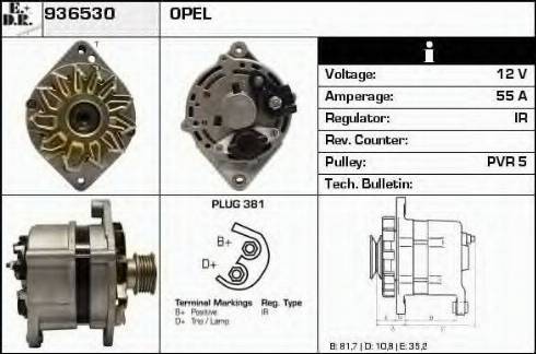 EDR 936530 - Alternateur cwaw.fr