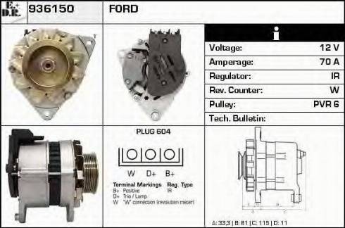 EDR 936150 - Alternateur cwaw.fr