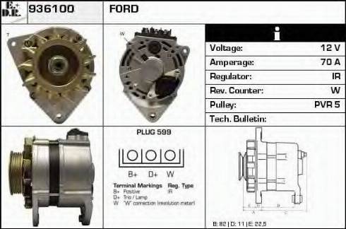 EDR 936100 - Alternateur cwaw.fr