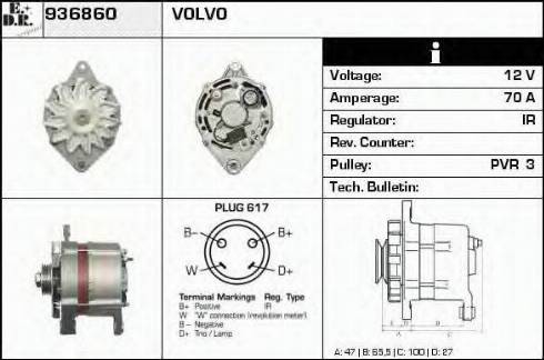 EDR 936860 - Alternateur cwaw.fr