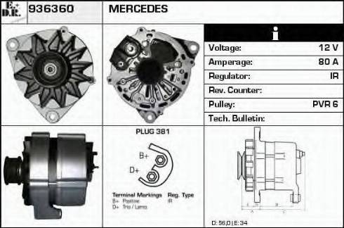 EDR 936360 - Alternateur cwaw.fr