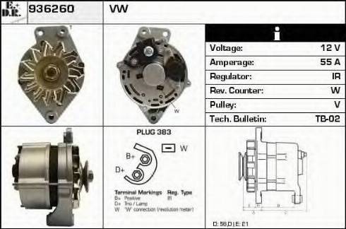 EDR 936260 - Alternateur cwaw.fr