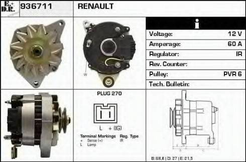 EDR 936711 - Alternateur cwaw.fr