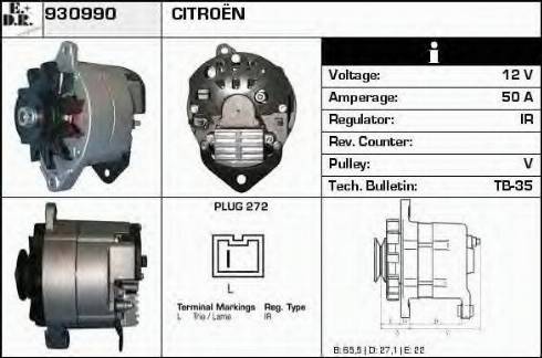 EDR 930990 - Alternateur cwaw.fr