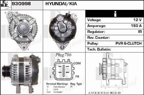 EDR 930998 - Alternateur cwaw.fr