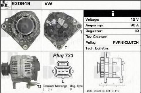 EDR 930949 - Alternateur cwaw.fr