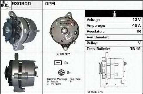 EDR 930900 - Alternateur cwaw.fr