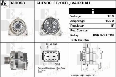 EDR 930903 - Alternateur cwaw.fr