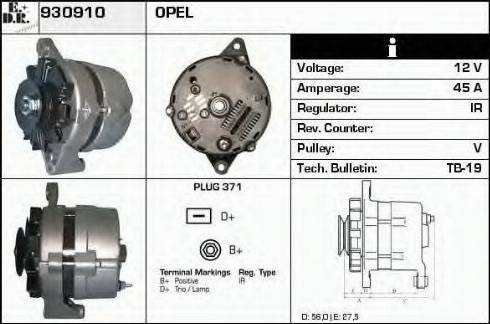 EDR 930910 - Alternateur cwaw.fr