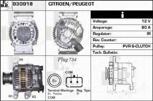 EDR 930918 - Alternateur cwaw.fr