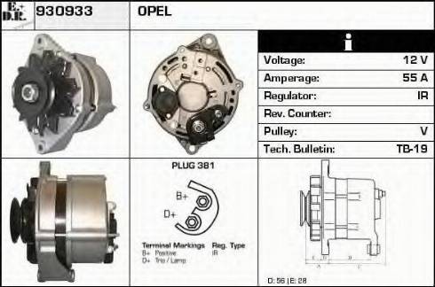 EDR 930933 - Alternateur cwaw.fr